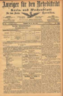 Anzeiger f&uuml;r den Netzedistrikt Kreis- und Wochenblatt f&uuml;r den Kreis Czarnikau 1902.07.26 Jg.50 Nr85