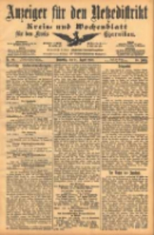 Anzeiger f&uuml;r den Netzedistrikt Kreis- und Wochenblatt f&uuml;r den Kreis Czarnikau 1902.08.21 Jg.50 Nr96