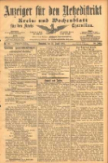 Anzeiger f&uuml;r den Netzedistrikt Kreis- und Wochenblatt f&uuml;r den Kreis Czarnikau 1902.08.23 Jg.50 Nr97
