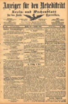 Anzeiger f&uuml;r den Netzedistrikt Kreis- und Wochenblatt f&uuml;r den Kreis Czarnikau 1902.09.09 Jg.50 Nr104