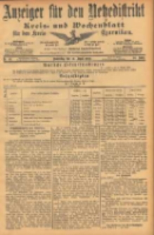 Anzeiger f&uuml;r den Netzedistrikt Kreis- und Wochenblatt f&uuml;r den Kreis Czarnikau 1902.08.14 Jg.50 Nr93