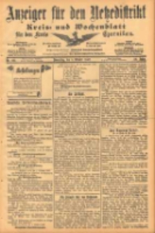 Anzeiger f&uuml;r den Netzedistrikt Kreis- und Wochenblatt f&uuml;r den Kreis Czarnikau 1902.10.09 Jg.50 Nr117