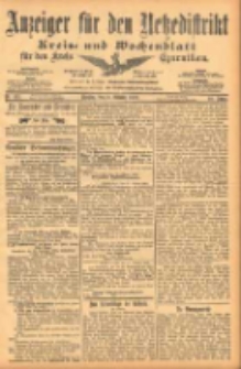 Anzeiger f&uuml;r den Netzedistrikt Kreis- und Wochenblatt f&uuml;r den Kreis Czarnikau 1902.10.21 Jg.50 Nr122