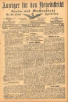 Anzeiger f&uuml;r den Netzedistrikt Kreis- und Wochenblatt f&uuml;r den Kreis Czarnikau 1902.11.13 Jg.50 Nr132
