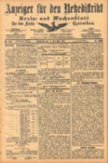 Anzeiger f&uuml;r den Netzedistrikt Kreis- und Wochenblatt f&uuml;r den Kreis Czarnikau 1902.11.15 Jg.50 Nr133