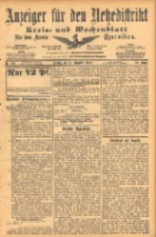 Anzeiger für den Netzedistrikt Kreis- und Wochenblatt für den Kreis Czarnikau 1902.11.25 Jg.50 Nr136