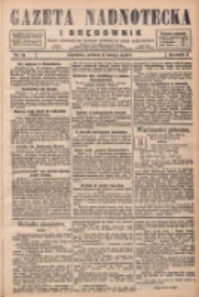 Gazeta Nadnotecka i Orędownik: pismo poświęcone sprawie polskiej na ziemi nadnoteckiej 1928.02.11 R.8 Nr34