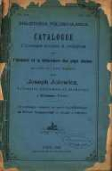 Bibliotheca Polono-Slavica : catalogue d'ouvrages anciens et modernes sur l'histoire et la littérature des pays slaves en vente aux prix marqués chez Joseph Jolowicz Librairie Ancienne et Moderne a Posen (Prusse)