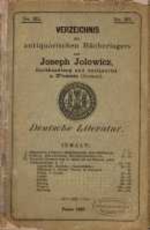 Deutsche Literatur : [katalog]