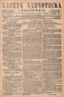 Gazeta Nadnotecka i Orędownik: pismo poświęcone sprawie polskiej na ziemi nadnoteckiej 1928.03.22 R.8 Nr68