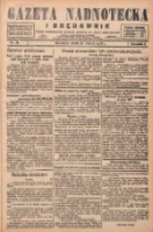 Gazeta Nadnotecka i Orędownik: pismo poświęcone sprawie polskiej na ziemi nadnoteckiej 1928.03.28 R.8 Nr73