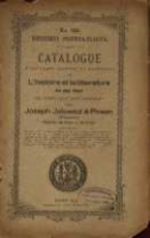 Bibliotheca Polonica-Slavica : catalogue d'ouvrages anciens et modernes sur l'histoire et la litt&eacute;rature des pays slaves en vente aux prix marqu&eacute;s chez Joseph Jolowicz a Posen (Prusse) librairie ancienne et moderne