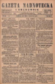 Gazeta Nadnotecka i Orędownik: pismo poświęcone sprawie polskiej na ziemi nadnoteckiej 1928.04.12 R.8 Nr85