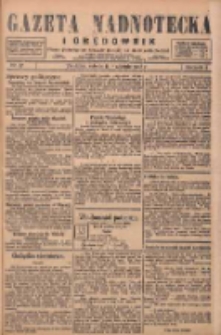 Gazeta Nadnotecka i Orędownik: pismo poświęcone sprawie polskiej na ziemi nadnoteckiej 1928.04.14 R.8 Nr87