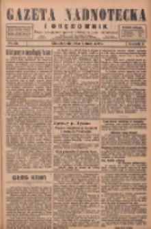 Gazeta Nadnotecka i Orędownik: pismo poświęcone sprawie polskiej na ziemi nadnoteckiej 1928.05.06 R.8 Nr105