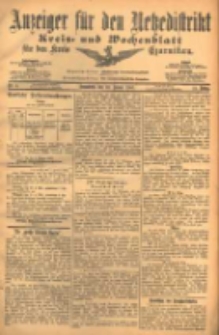 Anzeiger f&uuml;r den Netzedistrikt Kreis- und Wochenblatt f&uuml;r den Kreis Czarnikau 1903.01.10 Jg.51 Nr5
