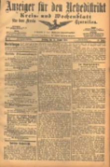 Anzeiger f&uuml;r den Netzedistrikt Kreis- und Wochenblatt f&uuml;r den Kreis Czarnikau 1903.01.13 Jg.51 Nr6