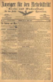 Anzeiger f&uuml;r den Netzedistrikt Kreis- und Wochenblatt f&uuml;r den Kreis Czarnikau 1903.01.31 Jg.51 Nr14