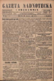 Gazeta Nadnotecka i Orędownik: pismo poświęcone sprawie polskiej na ziemi nadnoteckiej 1928.05.20 R.8 Nr116