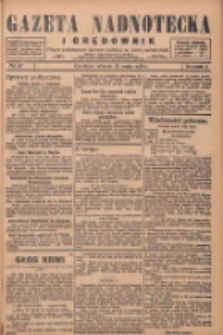 Gazeta Nadnotecka i Orędownik: pismo poświęcone sprawie polskiej na ziemi nadnoteckiej 1928.05.22 R.8 Nr117