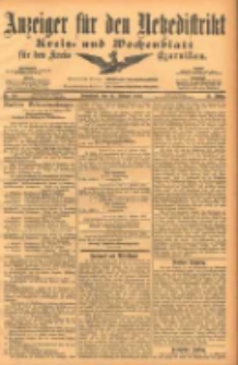 Anzeiger f&uuml;r den Netzedistrikt Kreis- und Wochenblatt f&uuml;r den Kreis Czarnikau 1903.02.14 Jg.51 Nr20