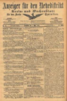 Anzeiger f&uuml;r den Netzedistrikt Kreis- und Wochenblatt f&uuml;r den Kreis Czarnikau 1903.03.07 Jg.51 Nr29
