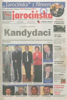 Gazeta Jarocińska 2006.10.27 Nr43(837)