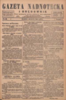 Gazeta Nadnotecka i Orędownik: pismo poświęcone sprawie polskiej na ziemi nadnoteckiej 1928.07.14 R.8 Nr160