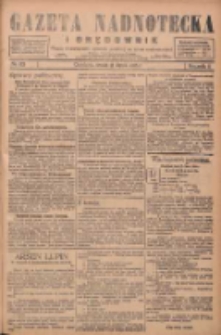 Gazeta Nadnotecka i Orędownik: pismo poświęcone sprawie polskiej na ziemi nadnoteckiej 1928.07.18 R.8 Nr163