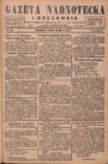 Gazeta Nadnotecka i Orędownik: pismo poświęcone sprawie polskiej na ziemi nadnoteckiej 1928.07.24 R.8 Nr168