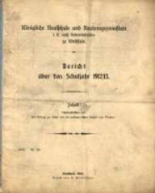 Bericht &uuml;ber das Schuljahr ...