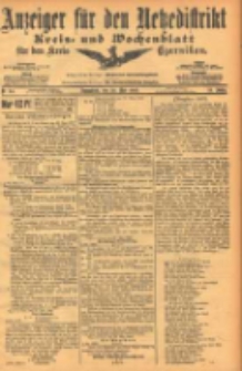 Anzeiger f&uuml;r den Netzedistrikt Kreis- und Wochenblatt f&uuml;r den Kreis Czarnikau 1903.05.30 Jg.51 Nr64