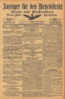 Anzeiger f&uuml;r den Netzedistrikt Kreis- und Wochenblatt f&uuml;r den Kreis Czarnikau 1903.06.16 Jg.51 Nr70
