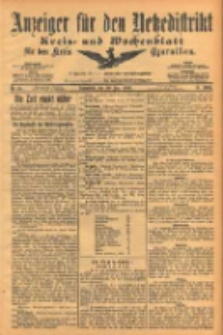 Anzeiger f&uuml;r den Netzedistrikt Kreis- und Wochenblatt f&uuml;r den Kreis Czarnikau 1903.06.20 Jg.51 Nr72