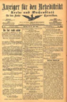 Anzeiger f&uuml;r den Netzedistrikt Kreis- und Wochenblatt f&uuml;r den Kreis Czarnikau 1903.06.23 Jg.51 Nr73
