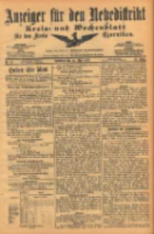Anzeiger f&uuml;r den Netzedistrikt Kreis- und Wochenblatt f&uuml;r den Kreis Czarnikau 1903.06.27 Jg.51 Nr75