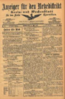 Anzeiger für den Netzedistrikt Kreis- und Wochenblatt für den Kreis Czarnikau 1903.06.27 Jg.51 Nr75
