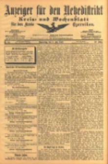 Anzeiger f&uuml;r den Netzedistrikt Kreis- und Wochenblatt f&uuml;r den Kreis Czarnikau 1903.07.09 Jg.51 Nr80