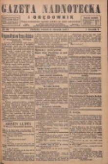 Gazeta Nadnotecka i Orędownik: pismo poświęcone sprawie polskiej na ziemi nadnoteckiej 1928.08.14 R.8 Nr186
