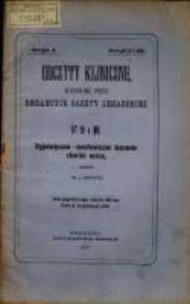 Dyjetetyczno-mechaniczne leczenie chor&oacute;b serca / napisał M. J. Oertel.