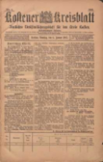 Kostener Kreisblatt: amtliches Ver&ouml;ffentlichungsblatt f&uuml;r den Kreis Kosten 1903.01.06 Jg.38 Nr2