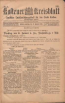 Kostener Kreisblatt: amtliches Ver&ouml;ffentlichungsblatt f&uuml;r den Kreis Kosten 1903.01.09 Jg.38 Nr3