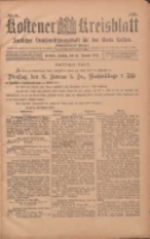 Kostener Kreisblatt: amtliches Veröffentlichungsblatt für den Kreis Kosten 1903.01.16 Jg.38 Nr5