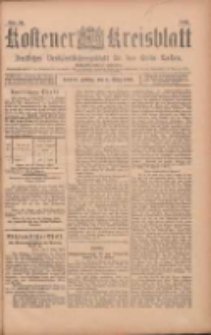 Kostener Kreisblatt: amtliches Ver&ouml;ffentlichungsblatt f&uuml;r den Kreis Kosten 1903.03.06 Jg.38 Nr19