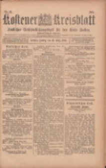 Kostener Kreisblatt: amtliches Veröffentlichungsblatt für den Kreis Kosten 1903.03.27 Jg.38 Nr25