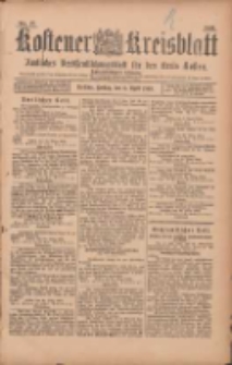 Kostener Kreisblatt: amtliches Ver&ouml;ffentlichungsblatt f&uuml;r den Kreis Kosten 1903.04.03 Jg.38 Nr27