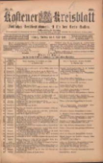 Kostener Kreisblatt: amtliches Veröffentlichungsblatt für den Kreis Kosten 1903.04.07 Jg.38 Nr28