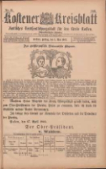 Kostener Kreisblatt: amtliches Veröffentlichungsblatt für den Kreis Kosten 1903.05.01 Jg.38 Nr35