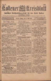 Kostener Kreisblatt: amtliches Ver&ouml;ffentlichungsblatt f&uuml;r den Kreis Kosten 1903.05.08 Jg.38 Nr37