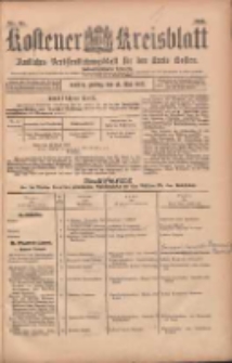 Kostener Kreisblatt: amtliches Ver&ouml;ffentlichungsblatt f&uuml;r den Kreis Kosten 1903.05.15 Jg.38 Nr39